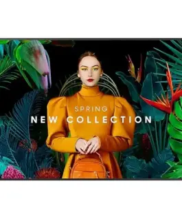 Samsung Professional монитор QB55C 55 inches Glossy 16h/7 350(cd/m2) 3840x2160 (UHD) S10 Player (Tizen 7 VXT Ready) WiFi/BT 3 years On-Site