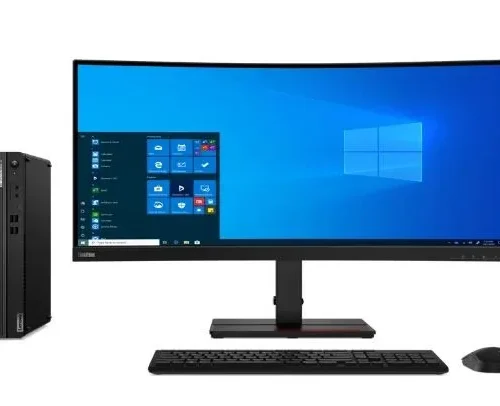 Alternative view of Lenovo Компютър ThinkCentre M75s G2 SFF 11R8003YPB W11Pro 5700G/16GB/512GB/INT/DVD/3YRS OS