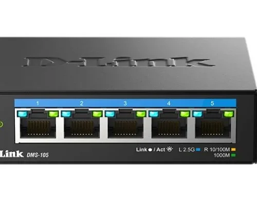 D-Link Switch DMS-105 5×2.5GE Multigigabit