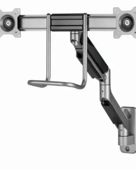 Alternative view of Gembird Wall monunt 2 monitors 17-32 inch 8kg