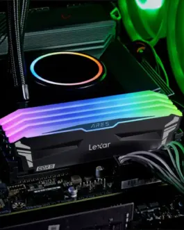 Alternative view of Lexar памет DDR5 ARES RGB Gaming 32GB(2*16GB)/6800 черен