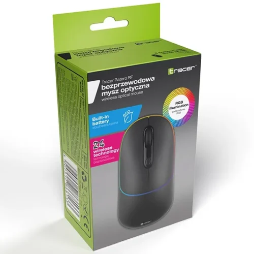 Tracer Mouse Tracer Ratero RF 2.4 Ghz черен