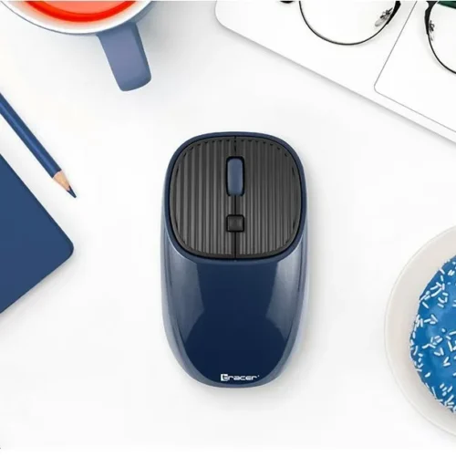 Alternative view of Tracer Mouse WAVE RF 2.4 Ghz NAVY
