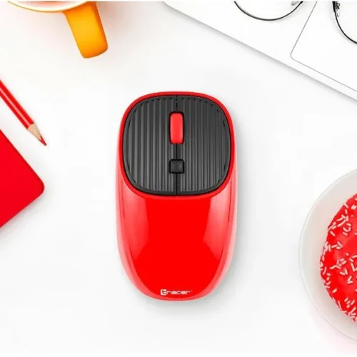 Alternative view of Tracer Mouse WAVE RF 2.4 Ghz червен