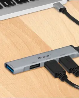 Alternative view of Tracer HUB USB 3.0 H40 4 ports, USB-C