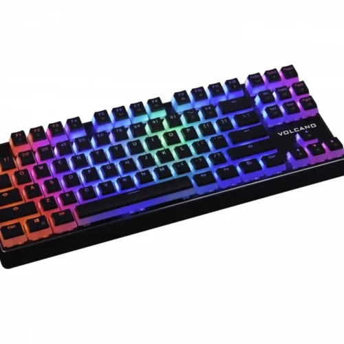 Alternative view of MODECOM WIчервен MECHANICAL RGB клавиатура VOLCANO