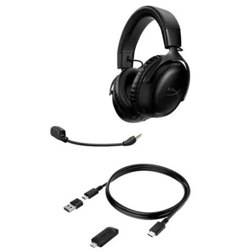 Alternative view of HyperX слушалки Cloud III Wireless черен