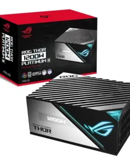 Asus захранващ блок Rog Thor 1200W Platinum II 80+ OLED Aura