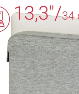 Alternative view of Hama Лаптоп калъф Jersey 13.3 light сив