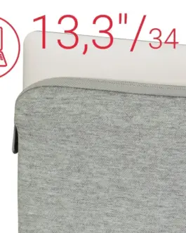 Alternative view of Hama Лаптоп калъф Jersey 13.3 light сив