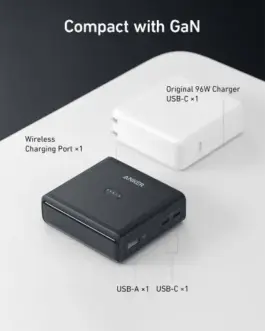 Alternative view of Anker Prime 100W charging base, черен
