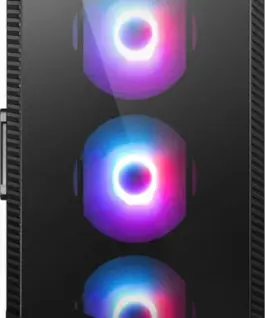 Alternative view of MSI MPG VELOX 100R TEMP Eчервен GLASS 2USB 3.1