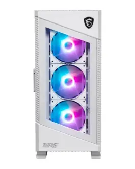 Alternative view of MSI MSI MPG VELOX 100R бял TEMPEчервен GLASS