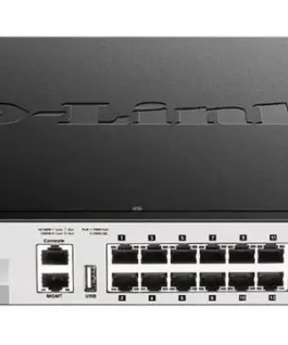 D-Link Switch DGS-3130-30PS 24GE PoE 4SFP+ 2x10