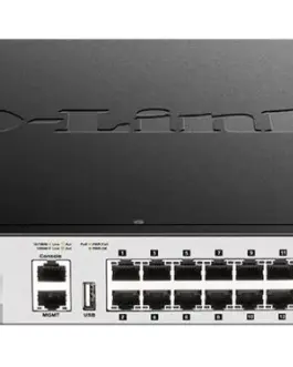 D-Link Switch DGS-3130-30PS 24GE PoE 4SFP+ 2x10