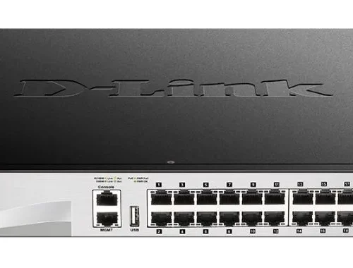 D-Link Switch DGS-3130-30PS 24GE PoE 4SFP+ 2x10