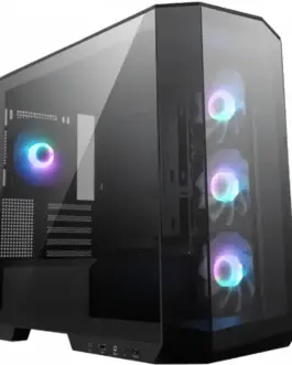 Alternative view of MSI Case MAG PANO M100R PZ TEMPEчервен GLASS USB 3.2