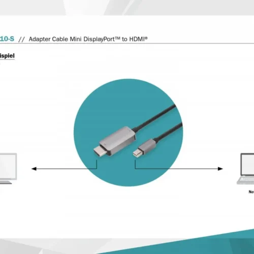 Digitus кабел адаптер mini DP DB-340109-010-S