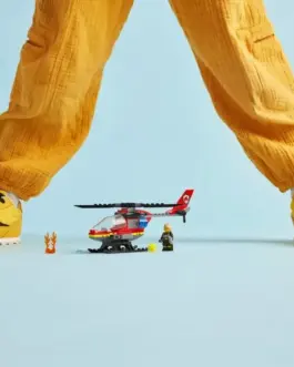 Alternative view of LEGO LEGO City 60411 Fire Rescue Helicopter