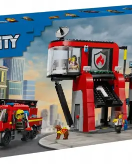 LEGO Klocki City 60414 Remiza strażacka z wozem strażackim