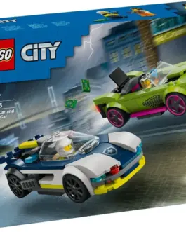 LEGO Klocki City 60415 Pościg radiowozu za muscle carem