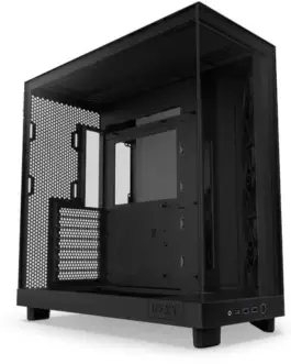 Alternative view of NZXT кутия за компютър H6 Flow with window черен