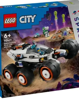 LEGO Klocki City 60431 Kosmiczny łazik i badanie życia w kosmosie