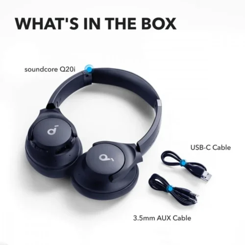 Anker Headset Soundcore Q20i син