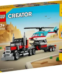LEGO LEGO Creator 31146 Flatbed Truck with Helicopter