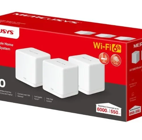 TP-LINK System WiFI Halo H60X AX1500 3pack