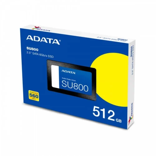 Alternative view of Adata SSD drive Ultimate SU800 512GB S3 560/520 MB/s TLC 3D