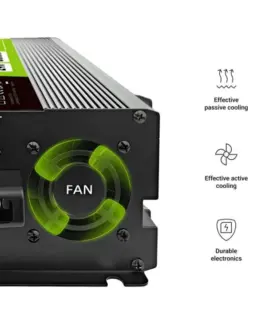 Alternative view of Green Cell LCD конвертор 24V 3000W/6000W Pure sine with display