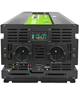 Green Cell LCD конвертор 48V 5000W/10000W Pure sine with display