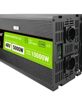 Green Cell LCD конвертор 48V 5000W/10000W Pure sine with display