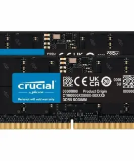 Crucial памет за лаптоп DDR5 SODIMM 48GB(2*24) /5600 CL46 (16Gbit)