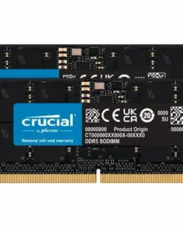 Crucial памет за лаптоп DDR5 SODIMM 64GB(2*32) /5600 CL46 (16Gbit)