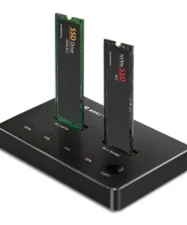 Qoltec M.2 SSD drive docking station NVMe SATAUSB