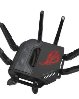 Alternative view of Asus Router GT-BE98 ROG Rapture WiFi 7 Backup WAN 10G Ports