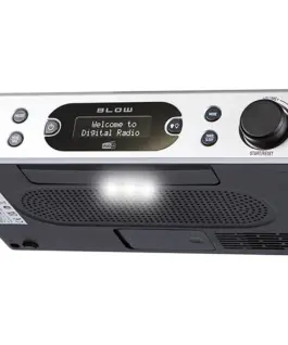 BLOW Portable FM/DAB+ RK2 kitchen radio черен