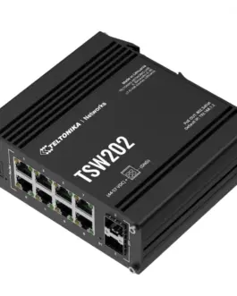 Alternative view of TELTONIKA Managed switch TSW202 2xSFP 8xPoE+ Ethernet L2/L3