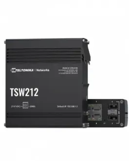 Alternative view of TELTONIKA Teltonika TSW212 Switch 2xSFP 8xGbE L2/L3 Feat.