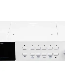 Alternative view of BLOW Portable FM/DAB+ RK1 kitchen radio, бял