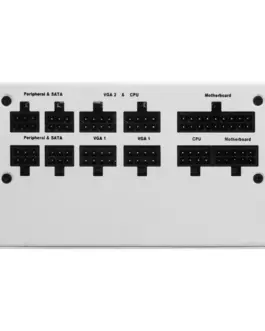 Alternative view of MSI Modular захранващ блок MPG A750GF 750W 80PLUS GOLD бял