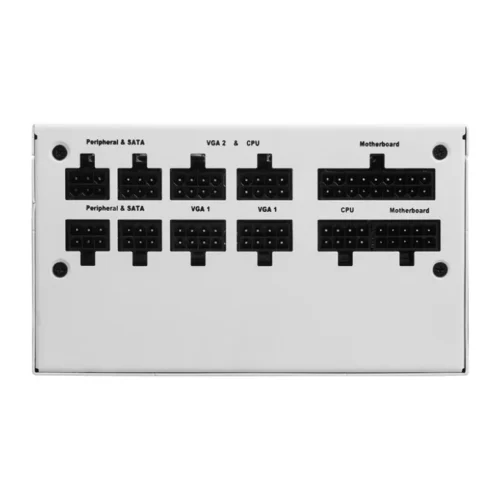 MSI Modular захранващ блок MPG A750GF 750W 80PLUS GOLD бял