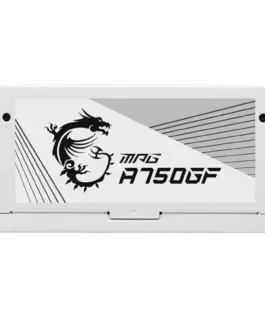 MSI Modular захранващ блок MPG A750GF 750W 80PLUS GOLD бял