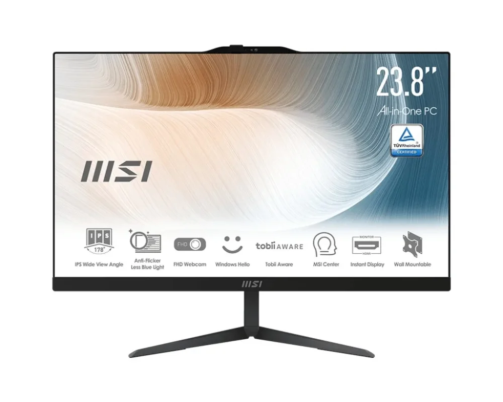 MSI All-in-One AM242P 12M-009EU W11P i7-1260P/16/512/UMA/24inch
