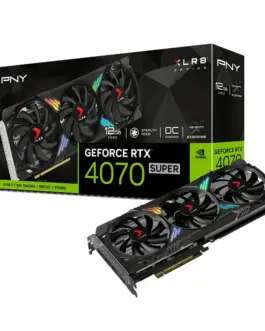 PNY видео карта GeForce RTX 4070 SUPER 12GB XLR8 GAMING VERTO
