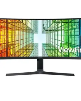 Samsung Monitor 49 inches ViewFinity S9 VA 5120x1440 DQHD 32:9 2xHDMI 1xUSB-C (90W) 1xDP 3xUSB 3.0 LAN (RJ45) 4ms HAS speakers curved