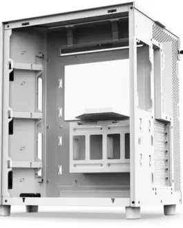 Alternative view of NZXT кутия за компютър H6 Flow RGB with window бял