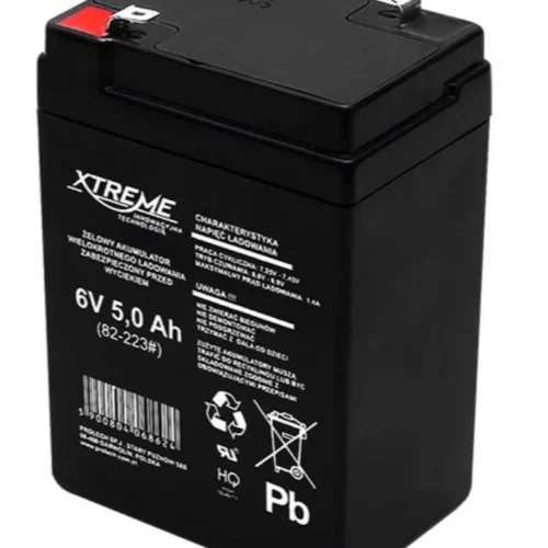 BLOW Battery gel 6V 5Ah XTREME